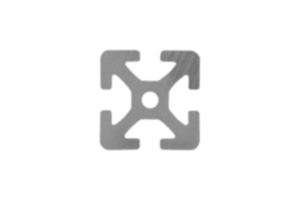 Aluminium profiles 40x40 Type I