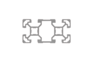 Aluminiumprofile 40x80 leicht Typ B