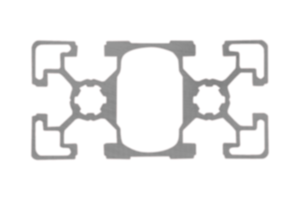 Aluminiumprofile 45x90 leicht Typ B