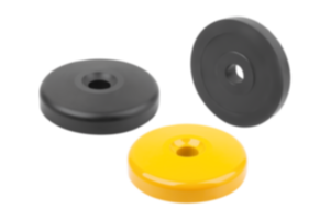 Supporti piani per piedini regolabili in acciaio Supporti piani per piedini regolabili in acciaio